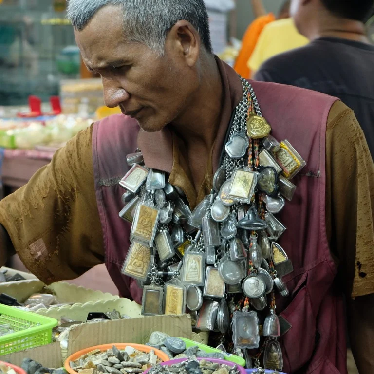 a Thai amulet enthusiast