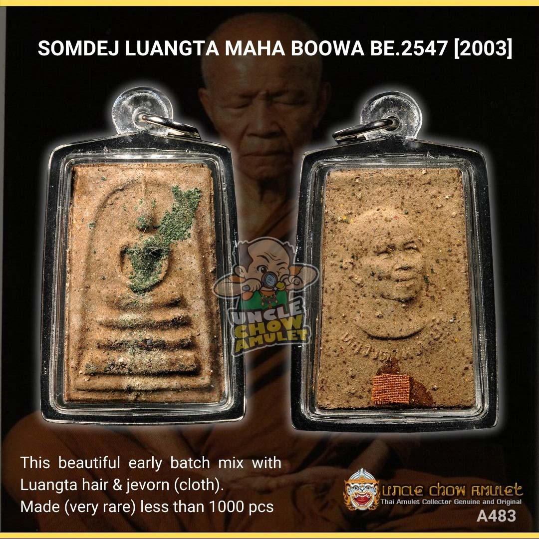 Somdej (Somdet) thailand amulet blessed by Luangta Maha Boowa