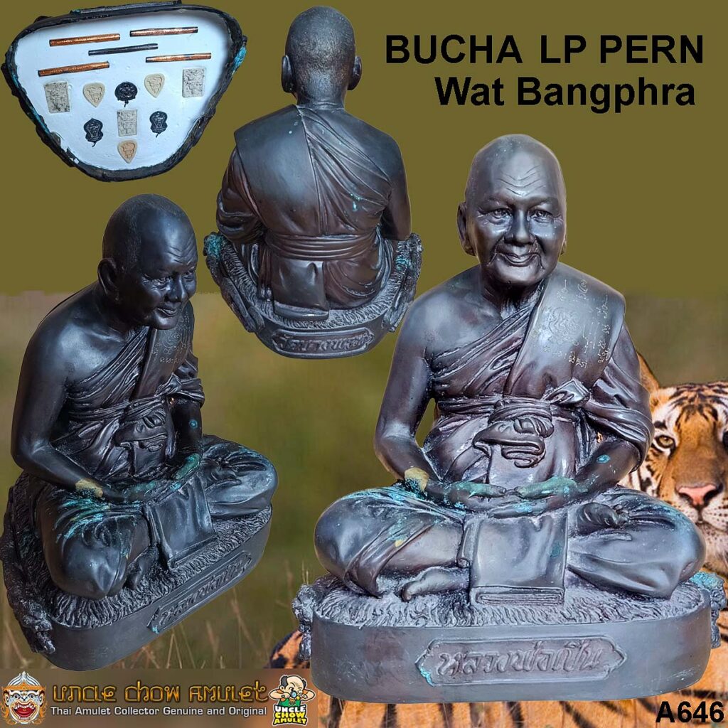 Bucha statue LP Pern wat Bangphra